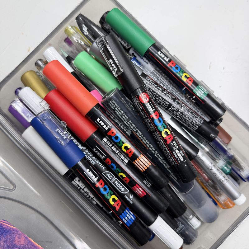 POSCA PC-5M Paint Markers, Medium Tip, 24 Count
